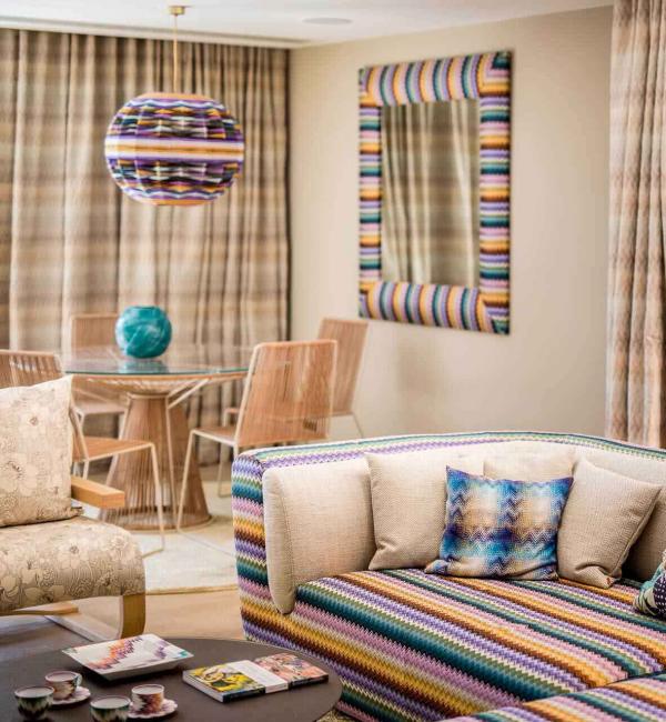 Hôtel Byblos Saint-Tropez – Suite Missoni Home © DR