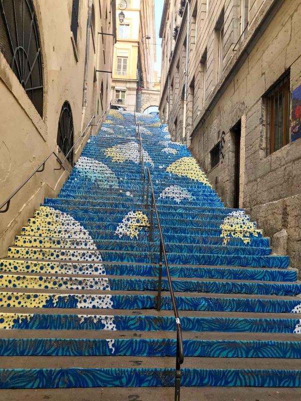 Escalier Mermet - La Croix-Rousse © S. Delysons