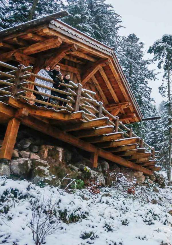 Un hiver en famille à la Bresse © Gilles Pecqueur