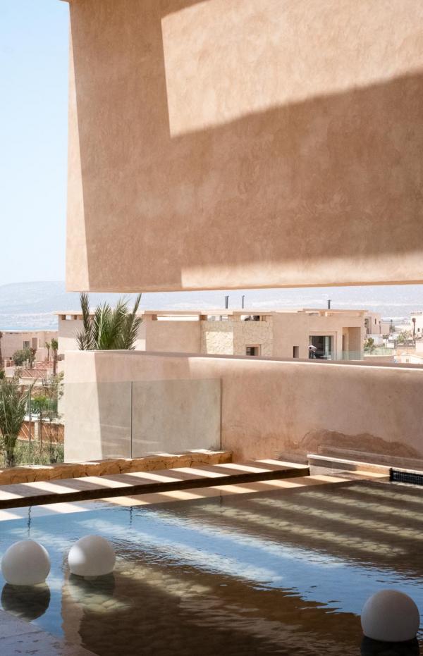 Fairmont Taghazout Bay – Détails d'architecture © Jean-François Guggenheim