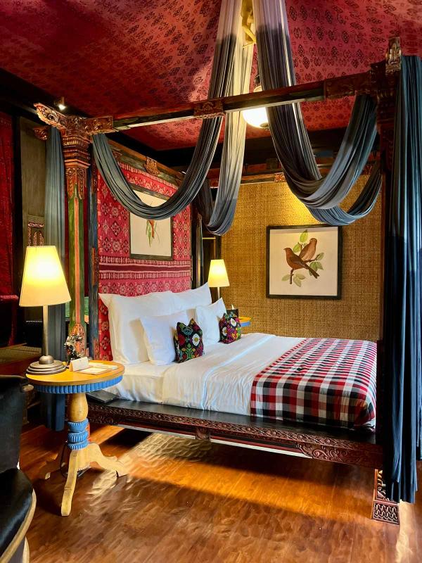 Capella Ubud - Bird's watching tent © Pierre Gautrand 