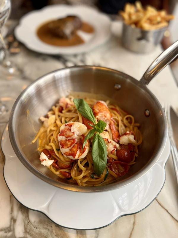 Café de l'Alma - linguine homard © Pierre Gautrand 