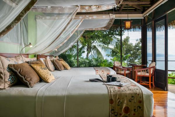 Lapa Rios Lodge - Les chambres sont ouvertes sur un panorama à couper le souffle © DR 