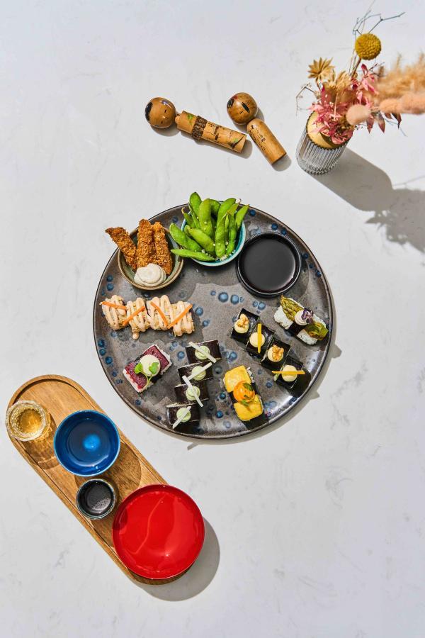 Les sushi végan de BrEAThe © Wenkang Shan Les sushi végan de BrEAThe © Wenkang Shan