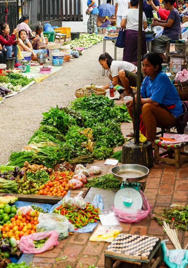 Luang Prabang Morning Market © YONDER.fr