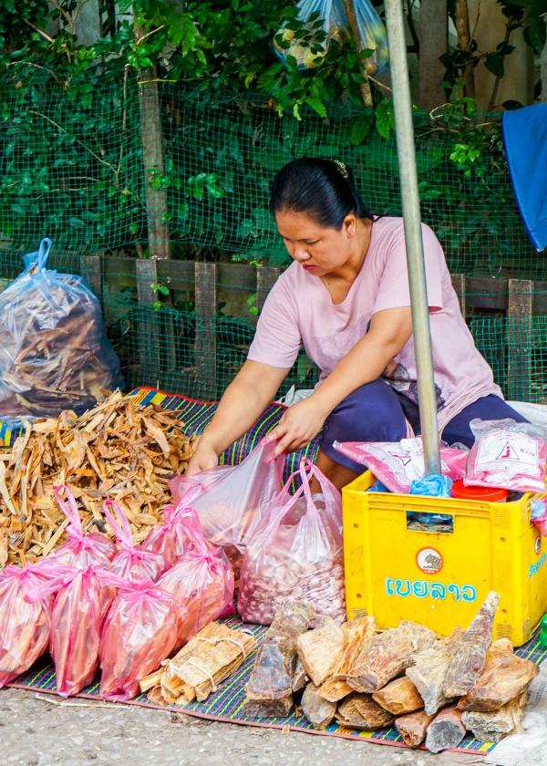 Luang Prabang Morning Market © YONDER.fr