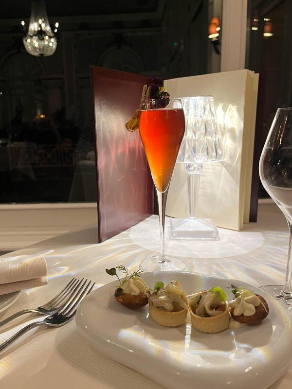 Dîner au Restaurant Balbec à Cabourg © PPB Dîner au Restaurant Balbec à Cabourg © PPB