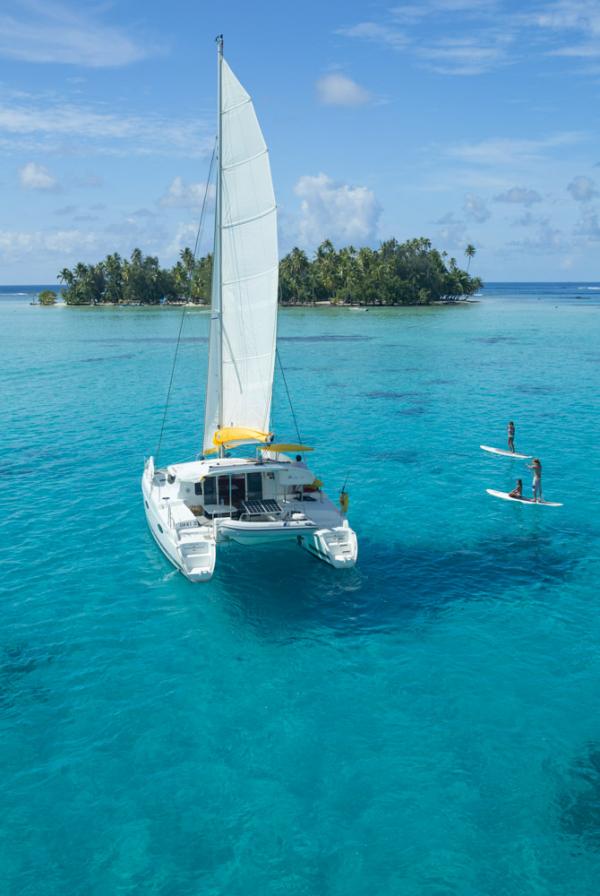 Croisière sur un voilier à Tahaa © Tahiti Tourisme