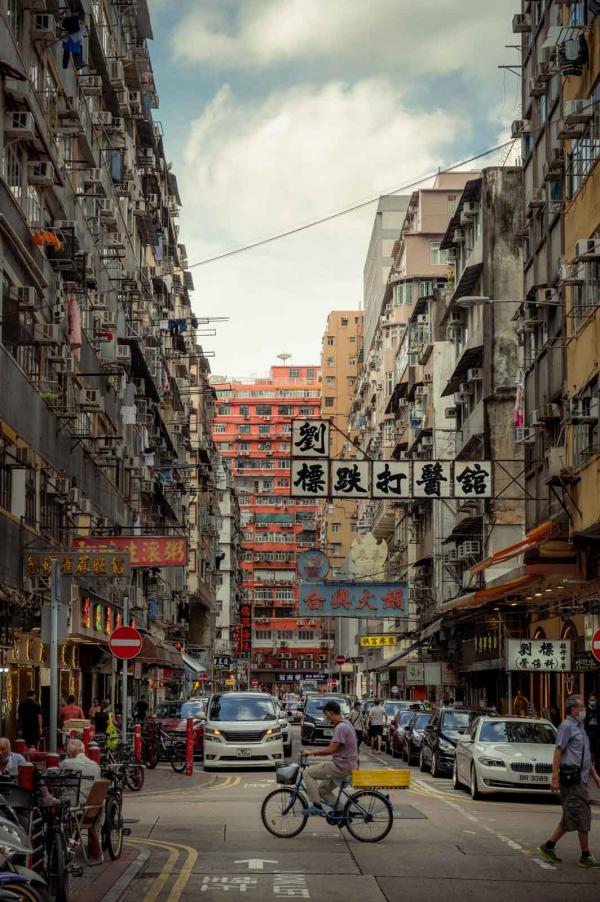 West Kowloon — Instantané d'une rue © Hong Kong Tourism Board