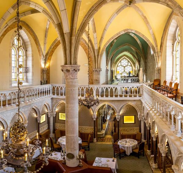 Abbaye de la Bussière – Le restaurant © Abbaye de la Bussière