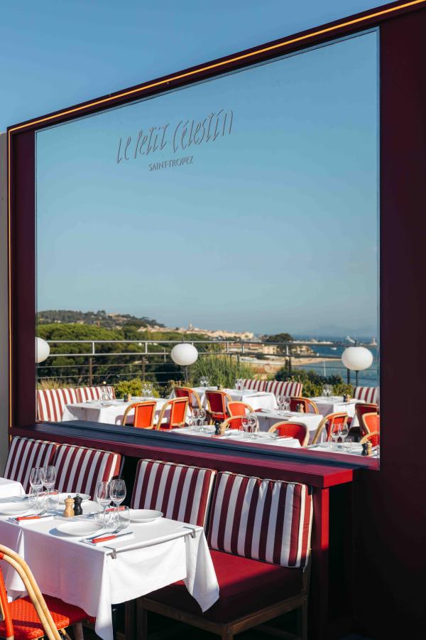 Le restaurant du Kube Saint-Tropez, Le Petit Célestin © Aurelien Studio