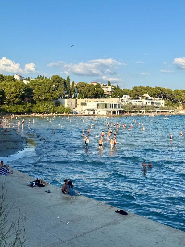 Les plages de Split © Emmanuel Laveran