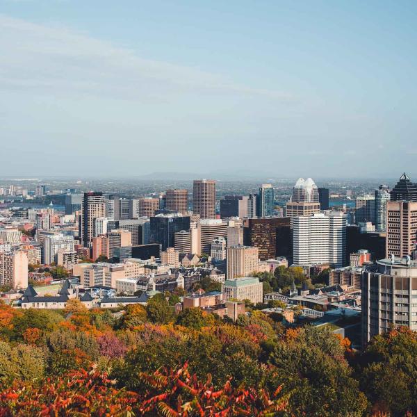 Montreal depuis le Mont Royal © Nathalia Segato