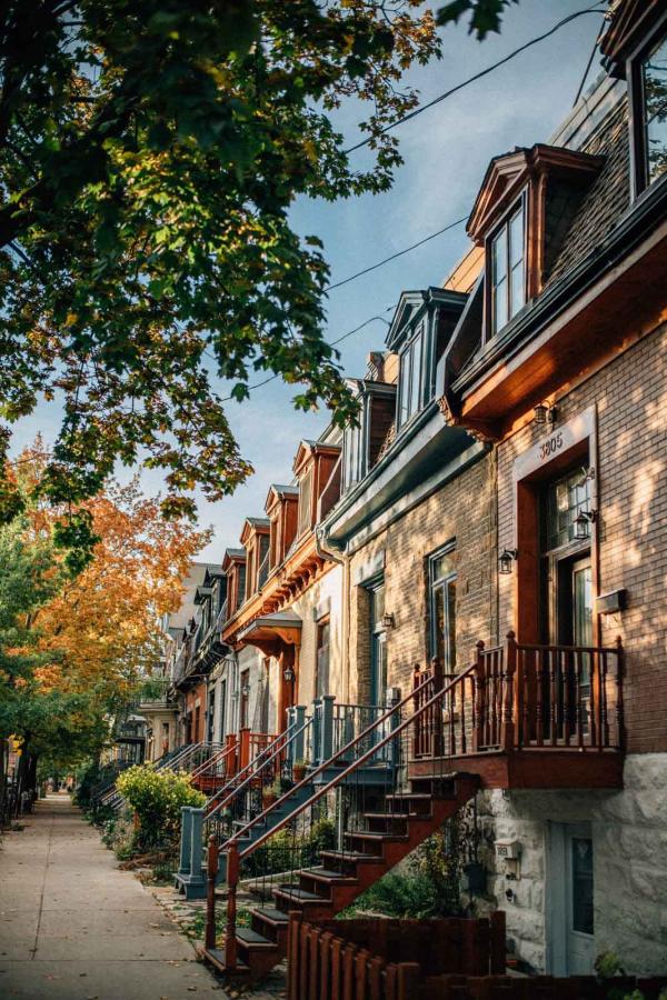 Les maisons du Plateau Mont Royal © The Bialons