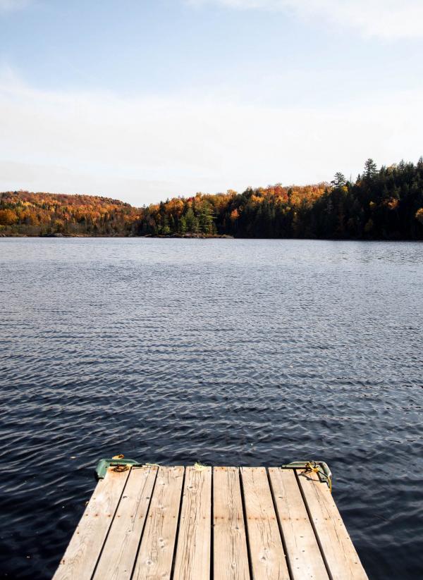 Québec — Lac Blanc © Caroline Mélia / YONDER.fr