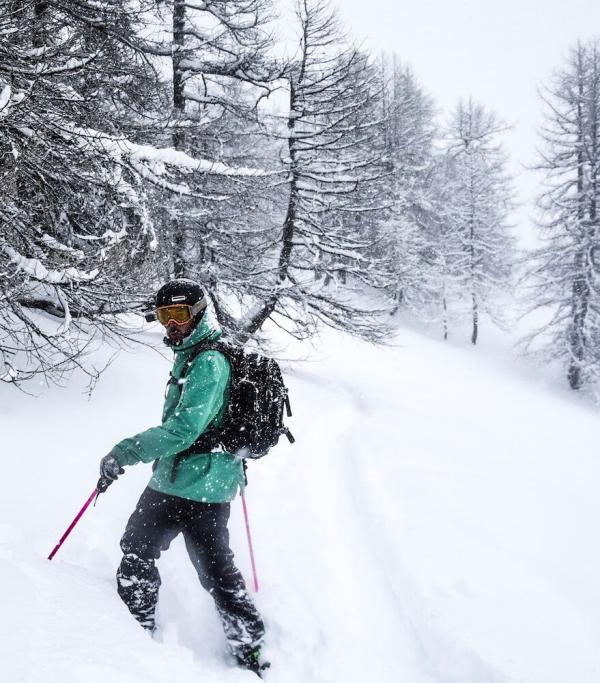 Serre Chevalier ski de randonnée © Serre Chevalier Vallée Briançon - @laurapeythieu