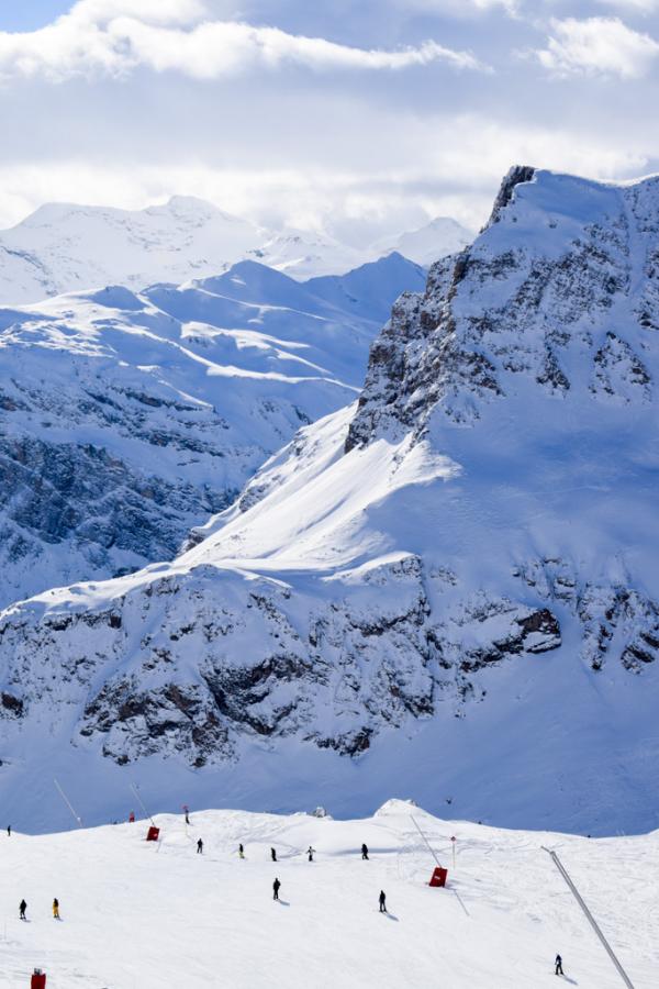 Décor majestueux côté du domaine skiable de Bellevarde © MB|YONDER.fr