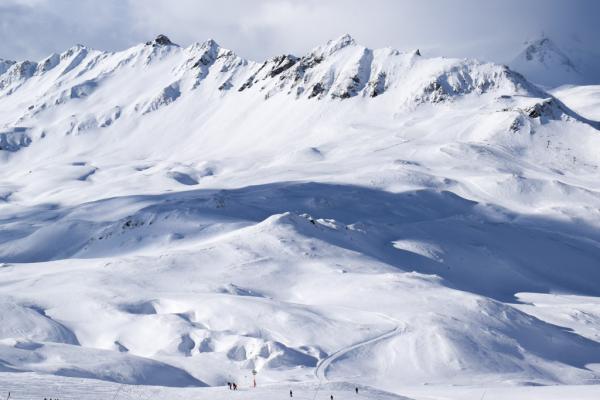 Décor majestueux côté du domaine skiable de Bellevarde © MB|YONDER.fr