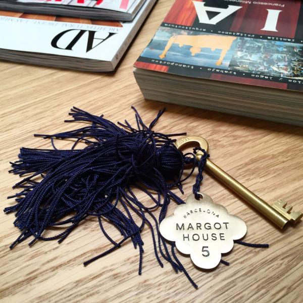 Margot House a fait le choix d’utiliser de jolies clés à l’ancienne plutôt que des cartes magnétiques sans âme | © Yonder.fr