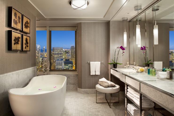 Mandarin Oriental San Francisco - Salle de bain avec vue