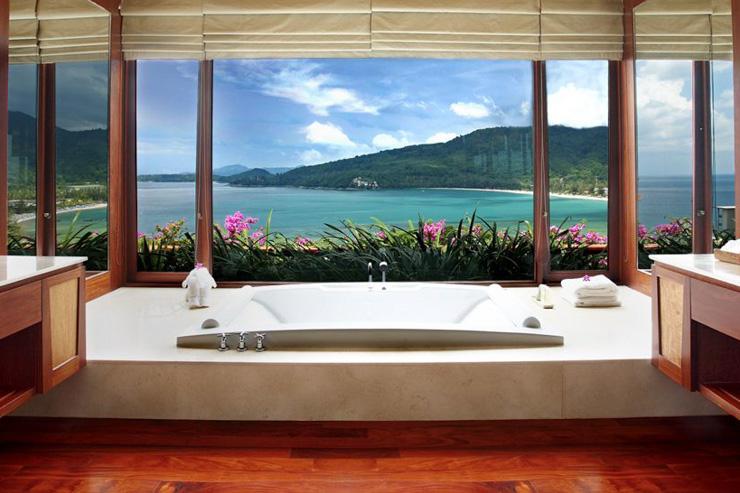 Andara Resort and Villas Phuket - Salle de bain avec vue