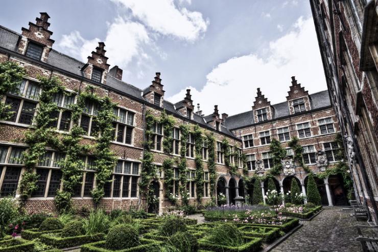 La cour intérieure du Musée Plantin-Moretus à Anvers © Visit Antwerpen