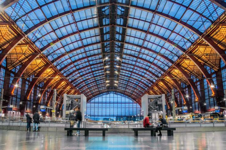 La gare d'Anvers © Stijn Hosdez