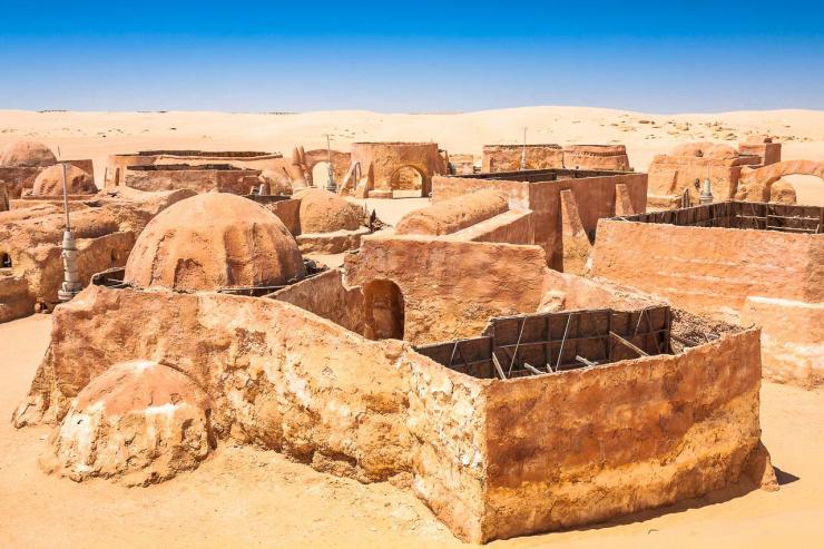 Le désert tunisien à Nefta, site du festival Les Dunes Électroniques © Shutterstock