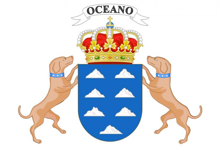 Armoiries des Îles Canaries - CC-by-SA