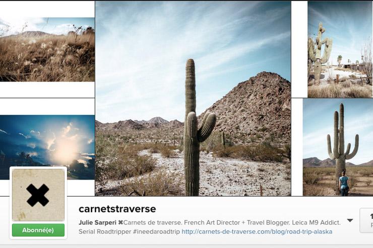 15 comptes Instagram à suivre - Carnets de traverse