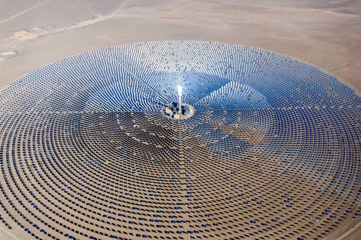 Crescent Dunes Solar Energy Project, Tonopah, Nevada. | YONDER