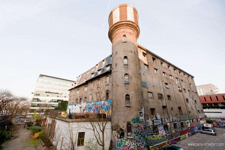 10 oeuvres street art à Paris - Entrepôts frigorifiques de Paris-Ivry 