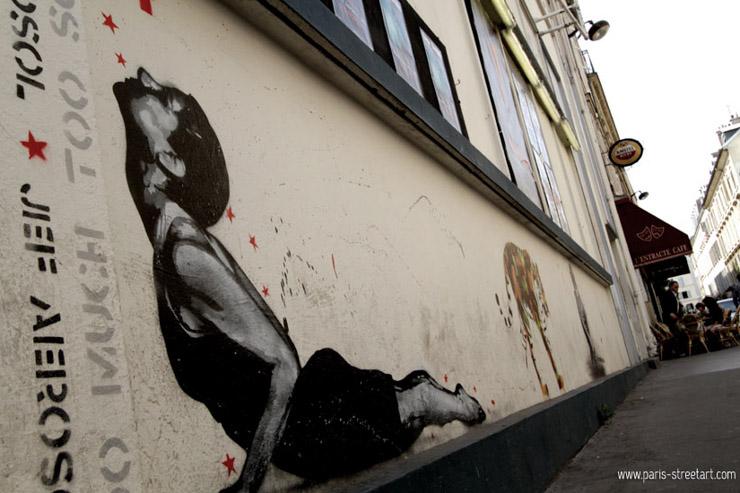 10 oeuvres street art à Paris - Mur de l'Européen