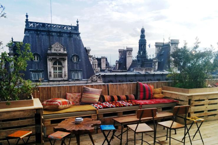 13 rooftops pour flaner cet été - Le Perchoir (BHV)