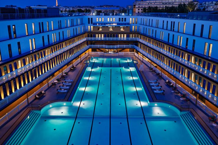 7 spots parisien pour se rafraîchir en cas d'extrême chaleur- Piscine Molitor