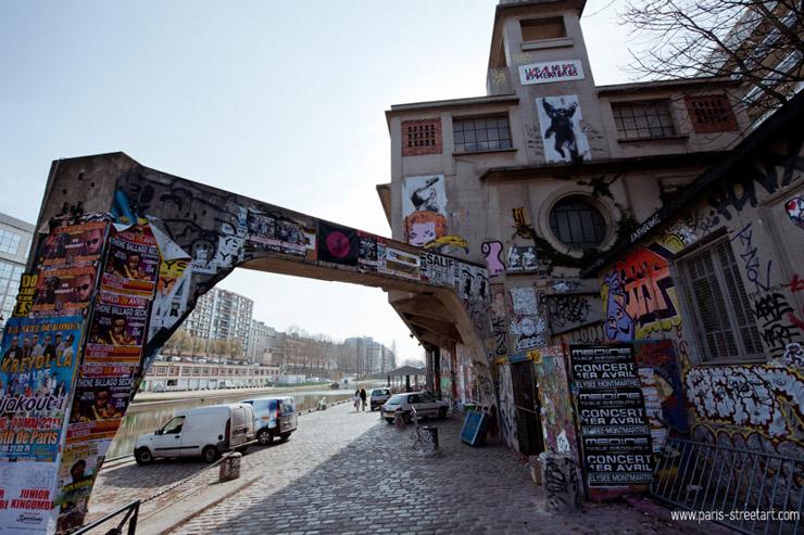 10 oeuvres street art à Paris - Point Ephémère