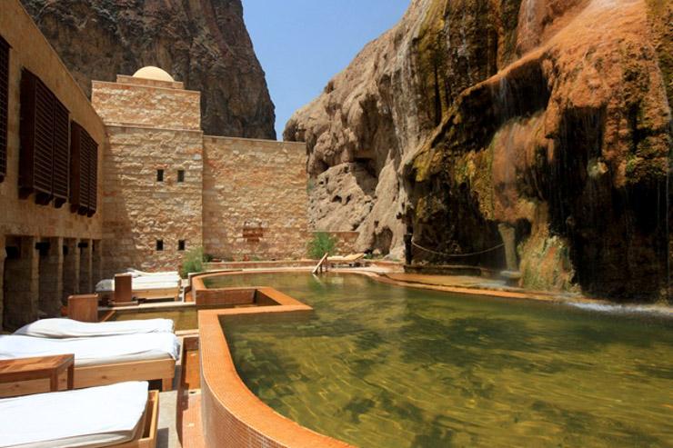 Les plus beaux spas du monde -Evason Ma'in Hot Springs