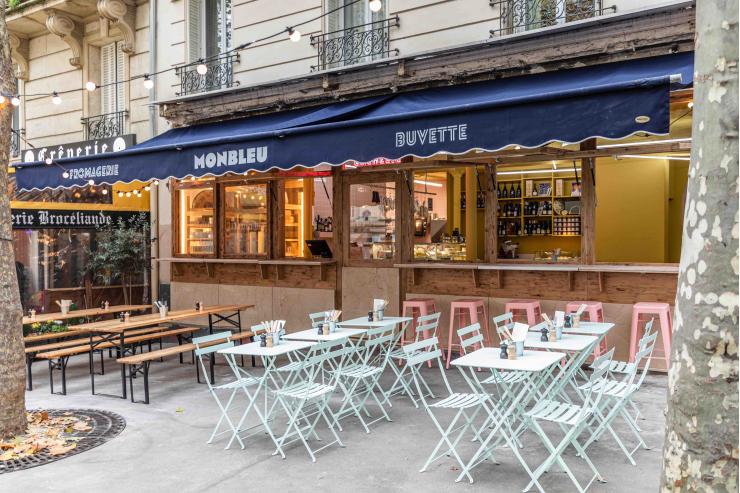 Monbleu Père Lacheese, la parfaite terrasse-buvette pour un apéritif fromager