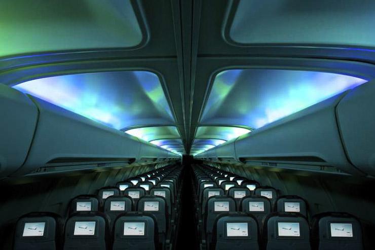 Des aurores boréales à bord des avions d'Icelandair !