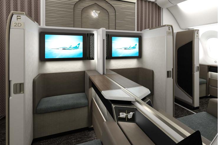 Oman Air : la toute nouvelle (et très luxueuse) « Mini Suite First Class » en images