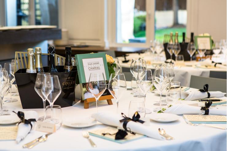 Le Prix Champagne Collet du Livre de Chef : Jean-André Charial à l'honneur