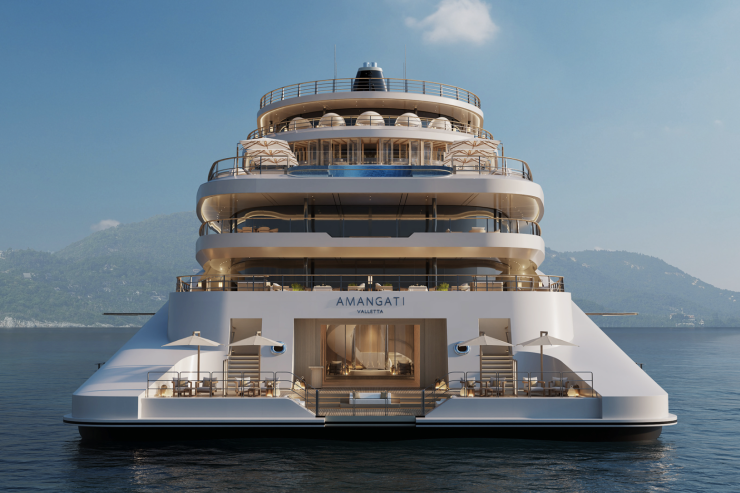Aman lance son yacht ultra luxe Amangati en Méditerranée