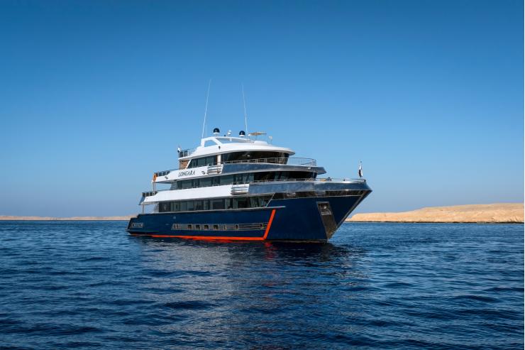 DUNE dévoile Longara, yacht de croisière-plongée en mer Rouge avec un chef étoilé à bord