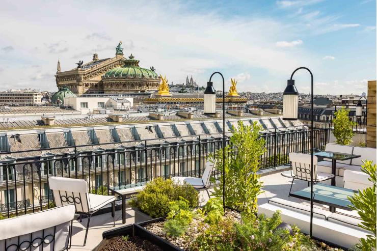 Sequoia, nouveau rooftop parisien au sommet de l'hôtel Kimpton St Honoré