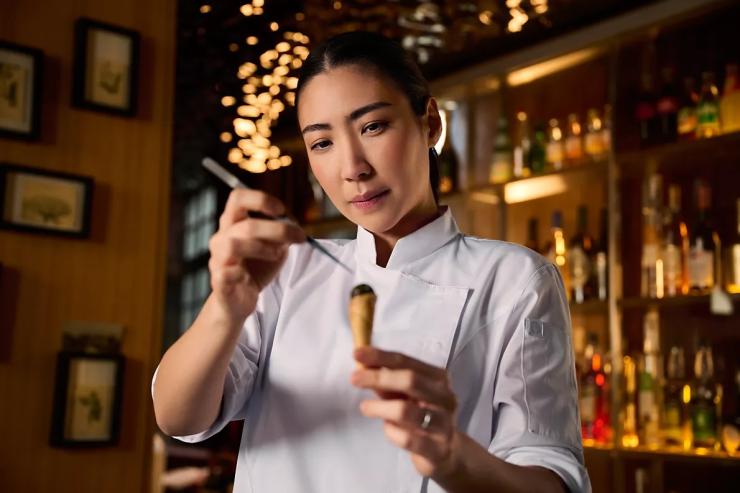 La meilleure cheffe du monde signe la nouvelle carte cocktails de MGallery