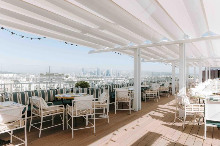 Bigoudi, nouveau rooftop du 16e avec vues sur la Tour Eiffel