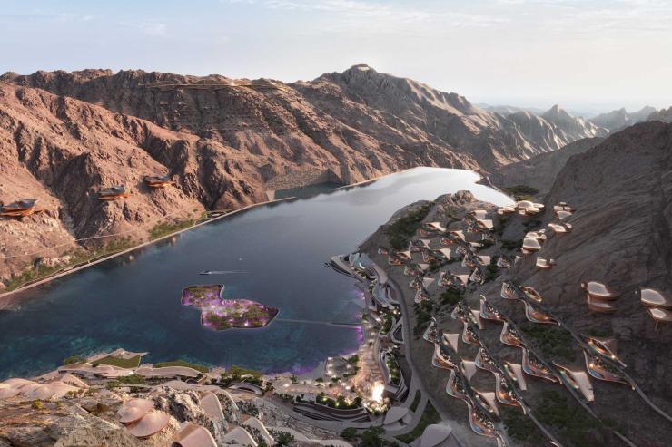 Le premier hôtel W en Arabie Saoudite ouvrira dans la station de ski futuriste Trojena