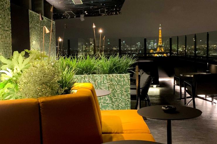 Le Skybar au Pullman Paris Montparnasse dévoile le plus haut rooftop de Paris