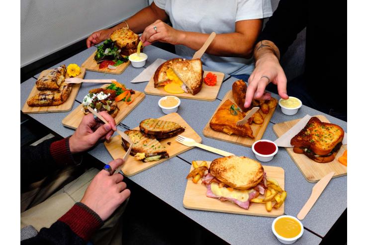 Le croque-monsieur du train réinventé à Ground Control 