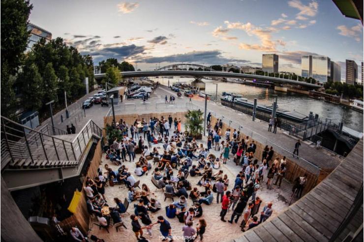 Grand Rivage, le nouveau hot spot estival des quais de Seine